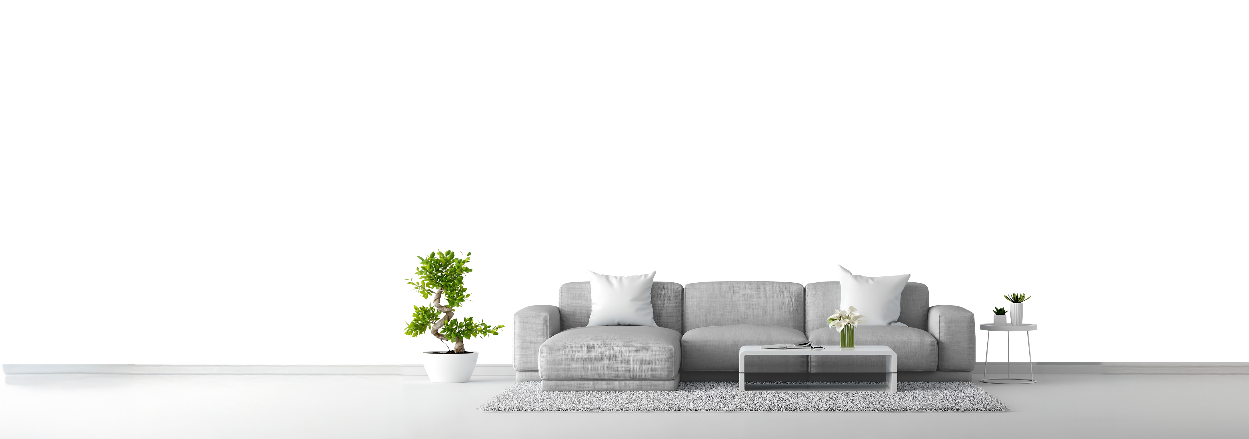 Living room with sofa